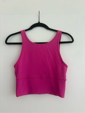 lululemon athletica Magenta Ribbed Tank Top